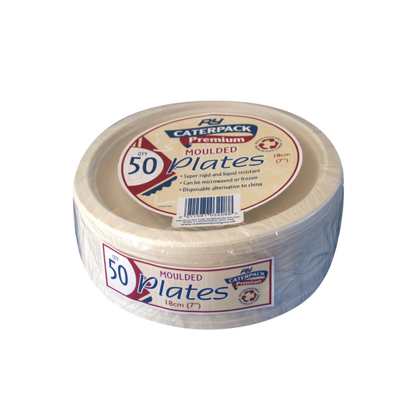 Caterpack Super Rigid 7 Inch Biodegradable Plate (pack Of 50) 3865