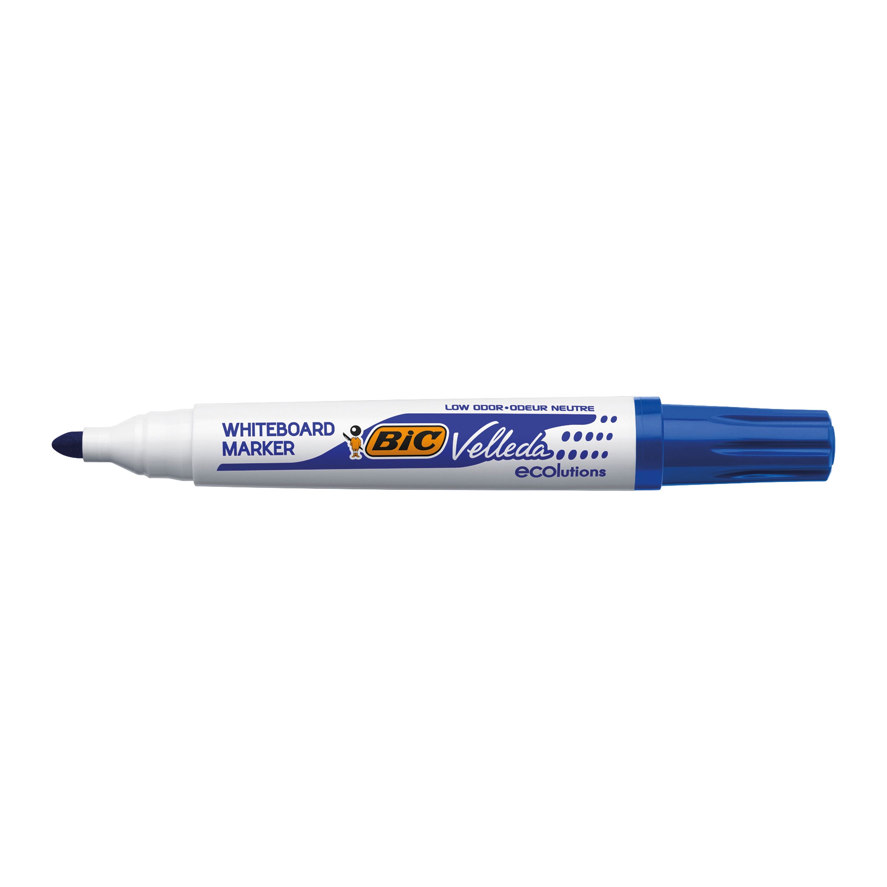 Bic Velleda 1701 Drywipe Marker Assorted – (Pack of 48)