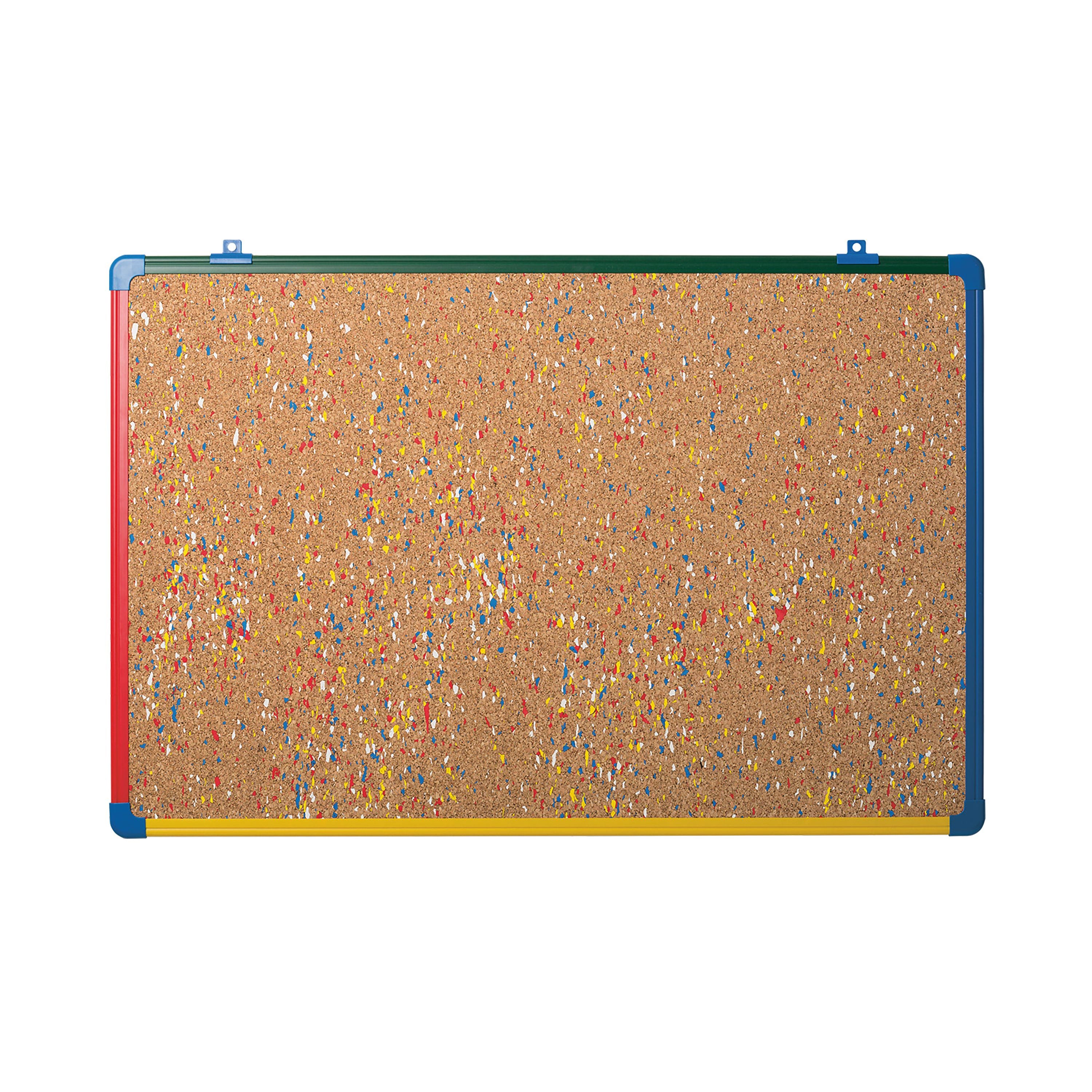 Bi-office Schoolmate Noticeboard Cork Coloured Frame 60x45cm Sf041408866