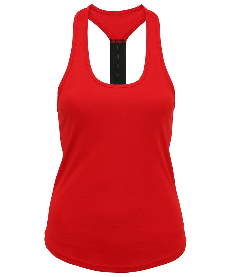 Tri Dri Women's Performance Strap Back Vest - TR027
