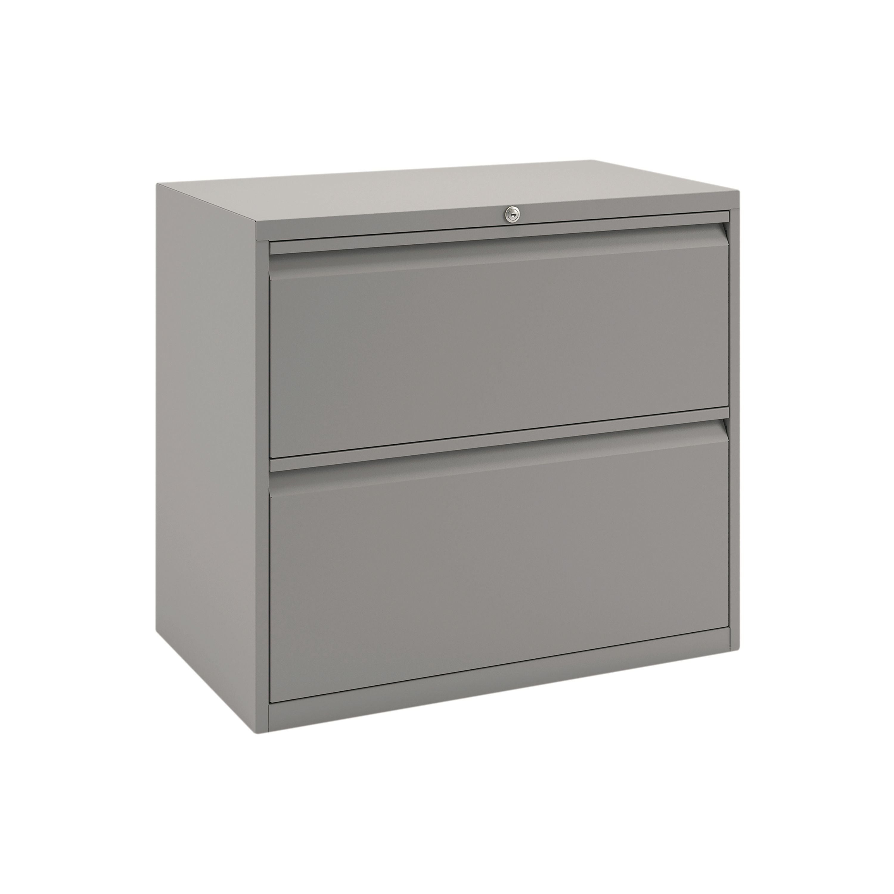 Bisley 2 Drawer Filing Cabinet 800x470x697mm Goose Grey By74760