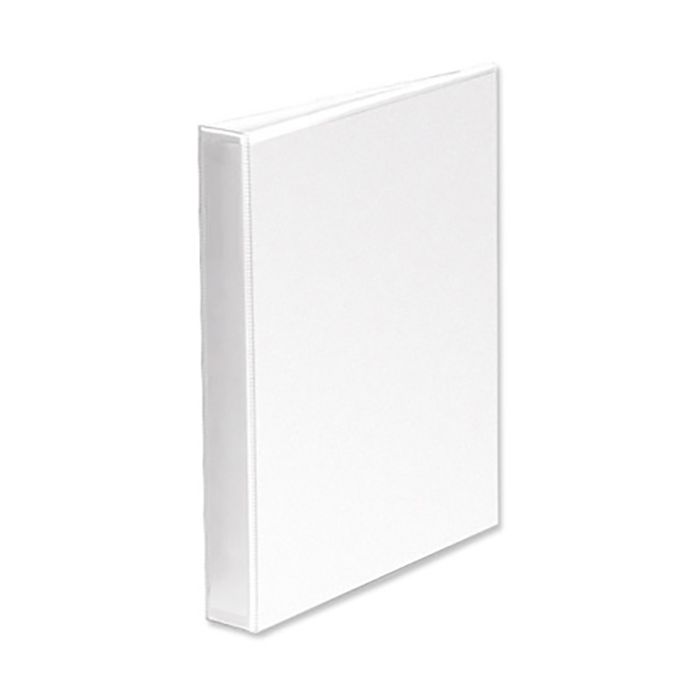 5 Star Office A4 Presentation Ring Binder Polypropylene 25mm 4d-ring White – (Pack of 10)