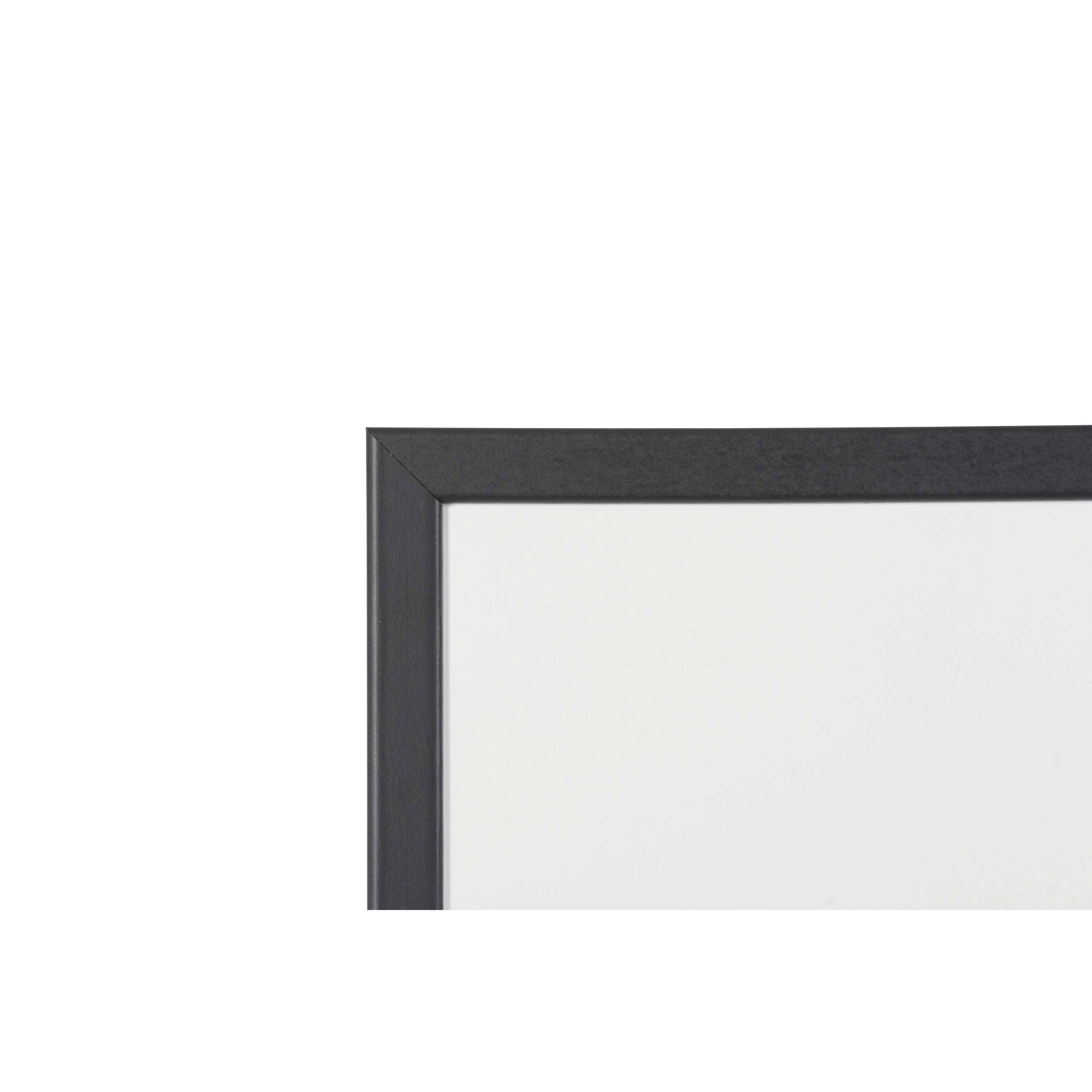 Bi-office Black Frame Drywipe Board 600x450mm Mb0400169