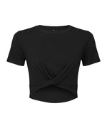 Tri Dri Womens Twist Crop Top - TR068 - thumbnail 2