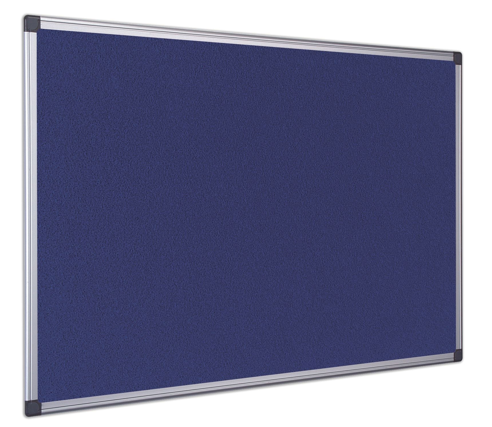 Bi-office Maya Fire Retardant Noticeboard Blue Aluminium Frame 150x120cm Sa1201170