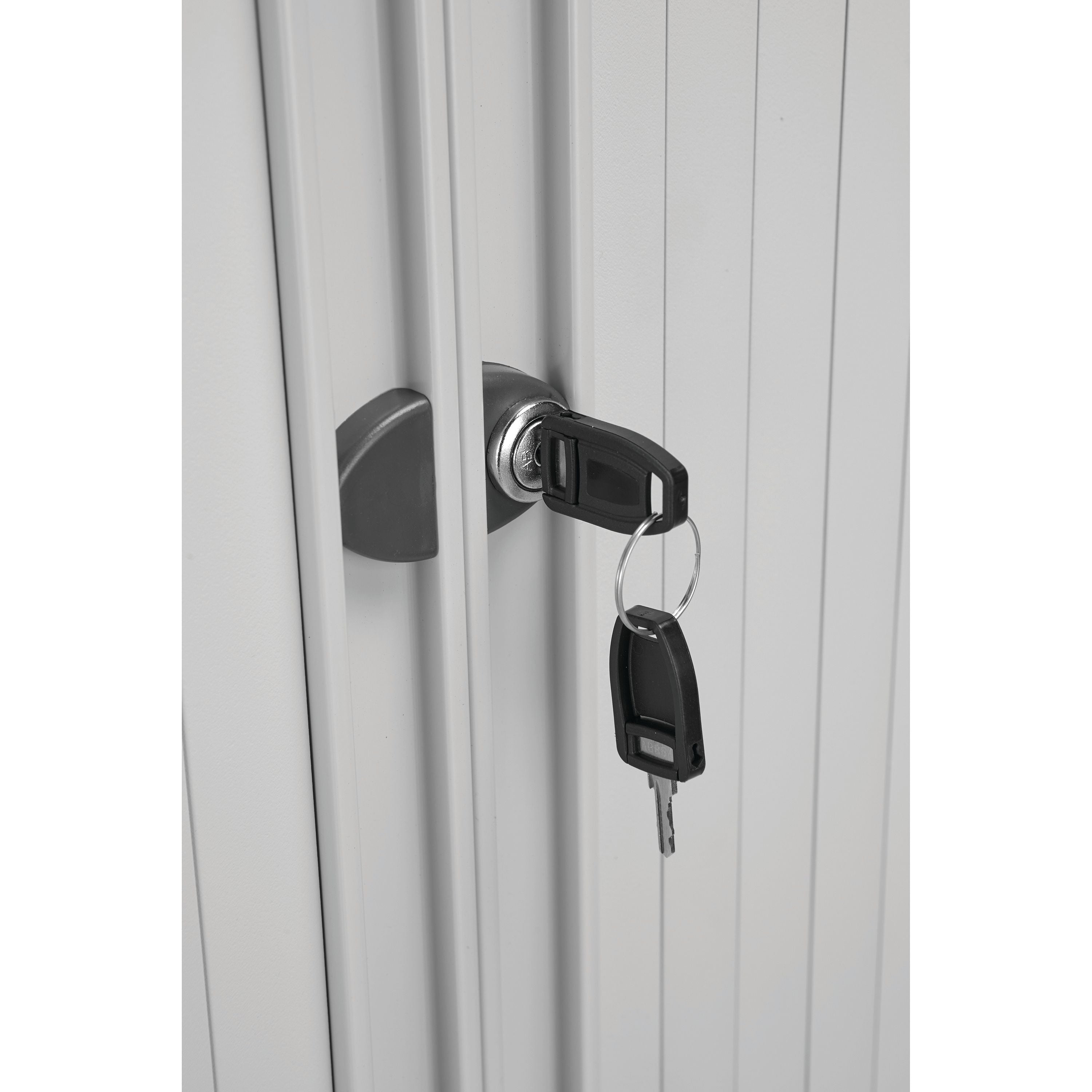 Bisley Tambour Unit 1000x470x1016mm Grey Shelves Not Included By74772