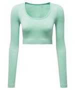 Tri Dri Womens Ribbed Seamless '3d Fit' Crop Top - TR224 - thumbnail 3