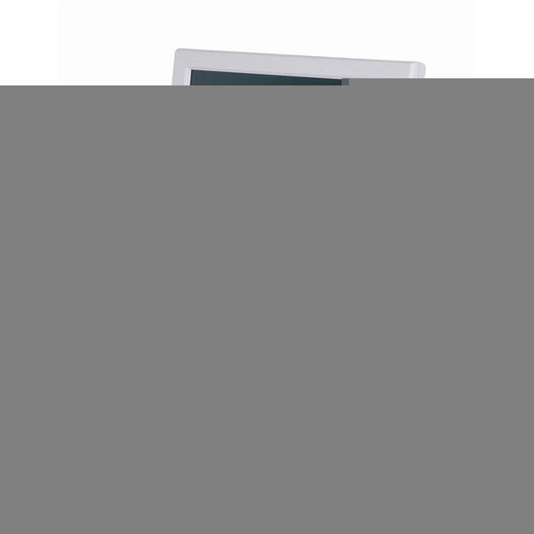 5 Star Office Essentials Monitor Stand For 15 Inch Monitors Adjustable Height 18kg Light Grey