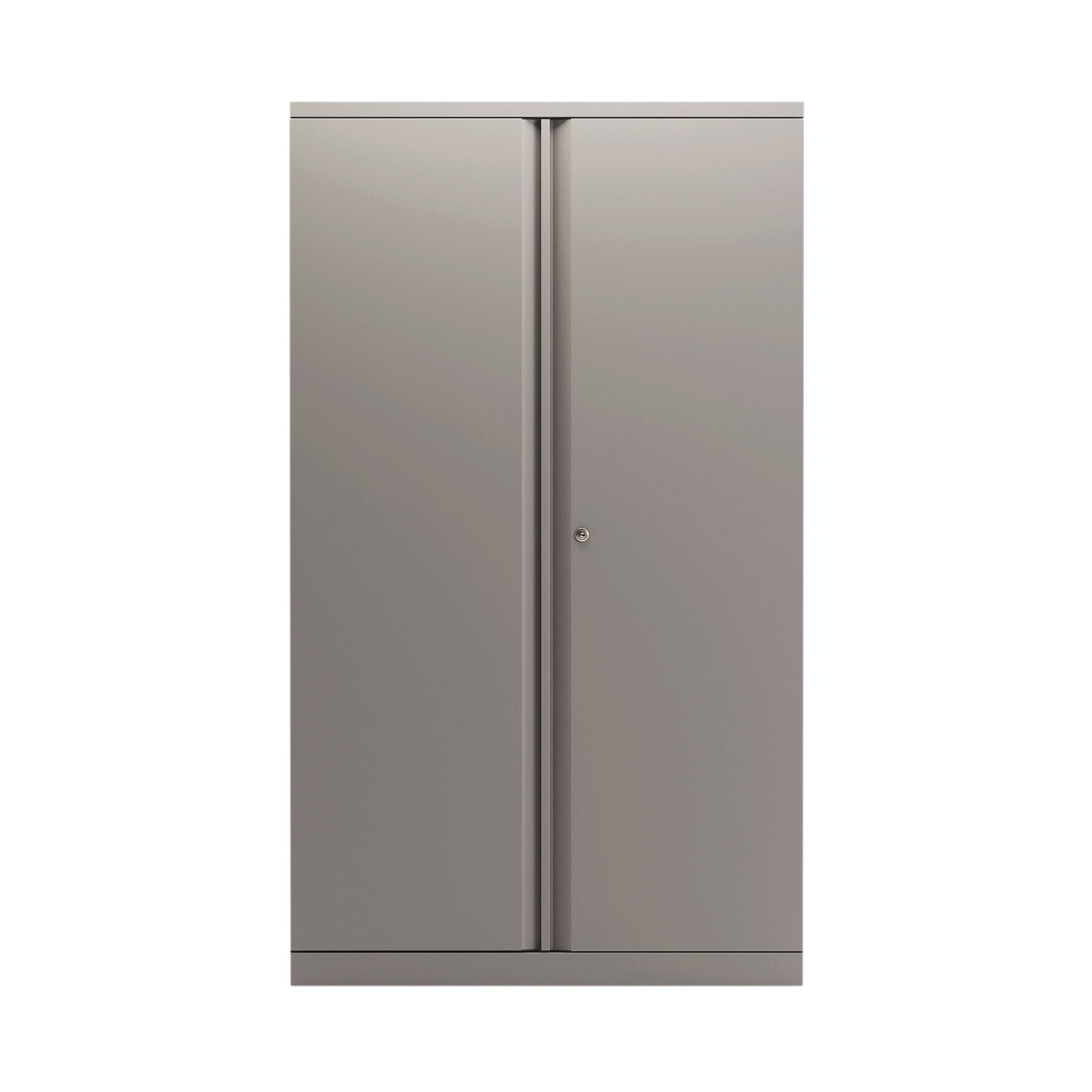 Bisley 2 Door Cupboard Empty 935x480x1575mm Goose Grey Kf78712