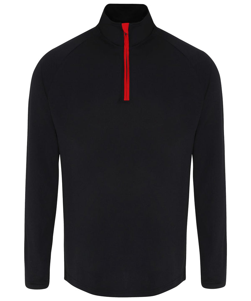 Tri Dri Long Sleeve Performance Zip - TR110