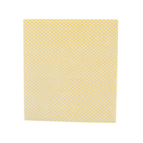 2WORK Heavy Duty Non-woven Cloth Yellow 380x400mm  (Pack of 5)