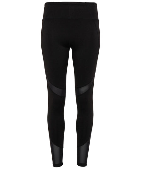 Tri Dri Women's Mesh Tech Panel Leggings Full-Length - TR034