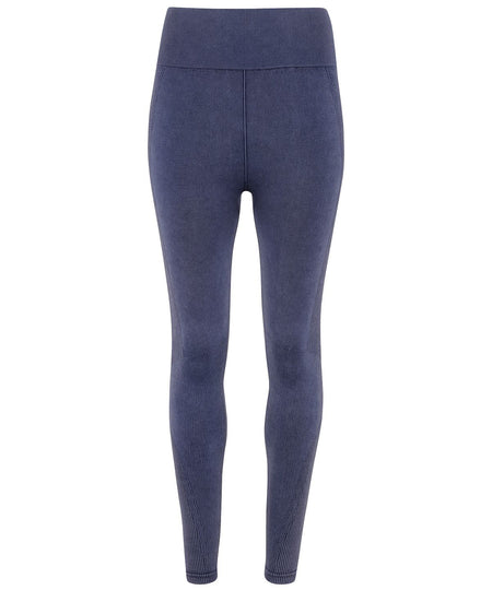 Tri Dri Women's Seamless '3d Fit' Multi-Sport Denim Look Leggings - TR305