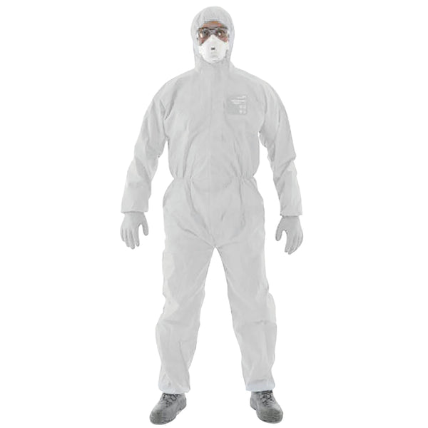 Ansell Microgard 1500 Plus Coverall White Small Anwh15111s