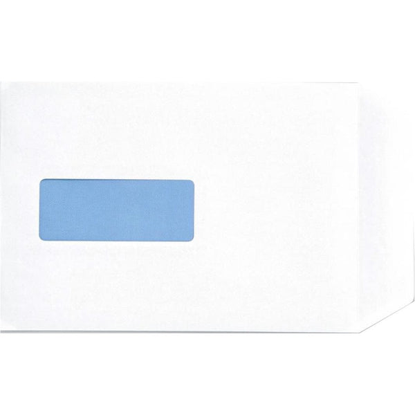 5 Star Office Envelopes Pocket Peel/seal Window 100gsm C5 229x162mm White  (Pack of 500)