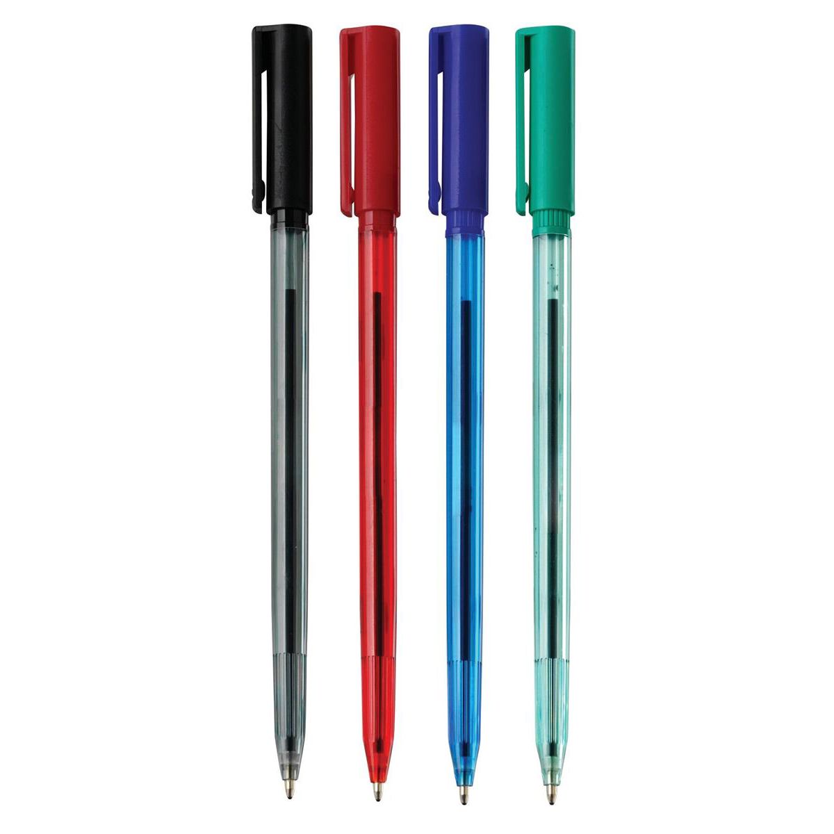 5 Star Ball Pen Medium 1.0mm Tip 0.5mm Line Blue – (Pack of 20)