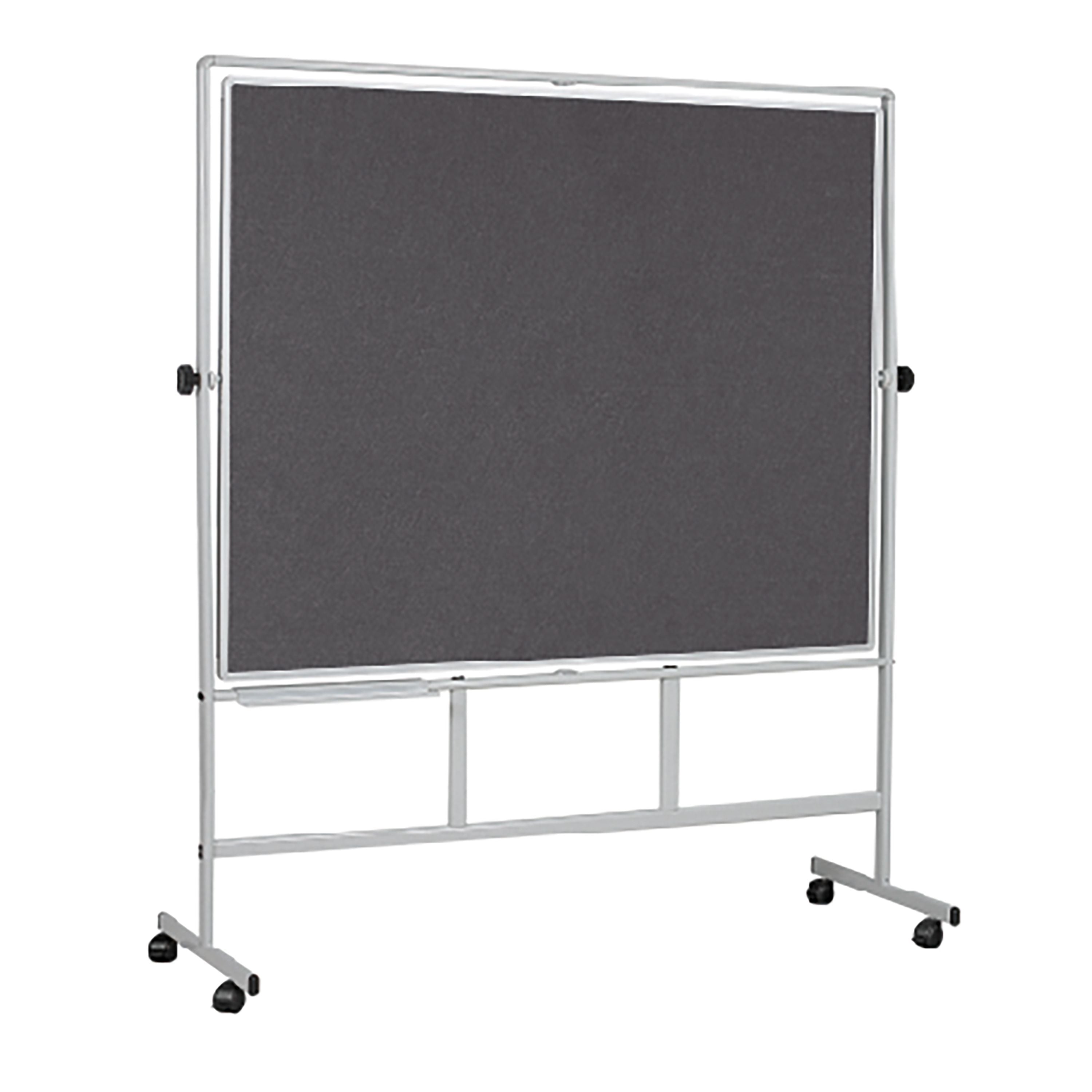 Bi-office Revolver Plus Lacquered Steel/felt Surface 1200x900mm Qr3267