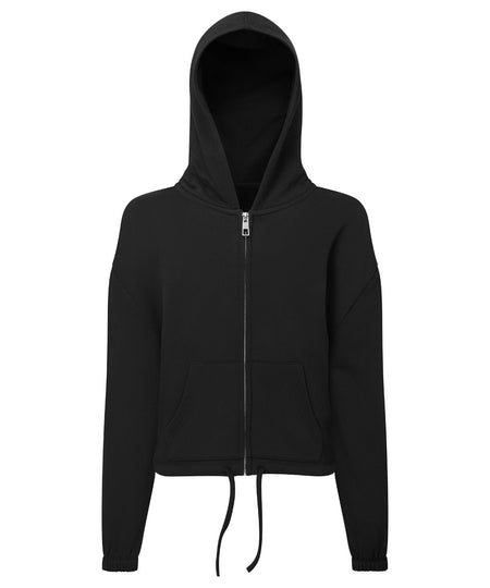 Tri Dri Kids Recycled Cropped Oversize Full-Zip Hoodie - TR61B