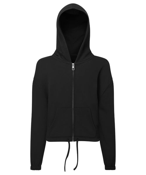 Tri Dri Kids  Recycled Cropped Oversize Full-Zip Hoodie - TR61B