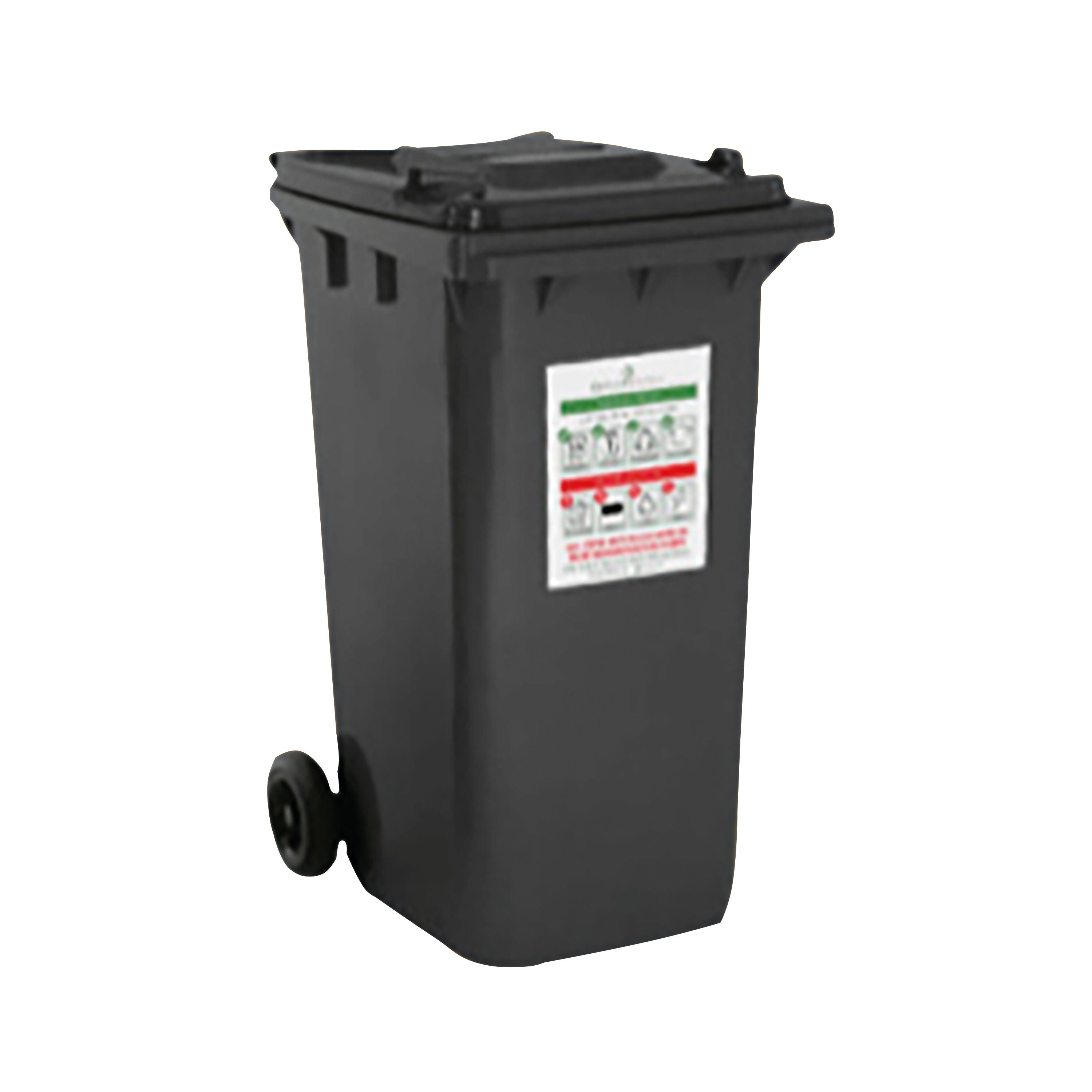 240L Lockable Wheeled Bin/Hopper Stores up to 6 Sacks