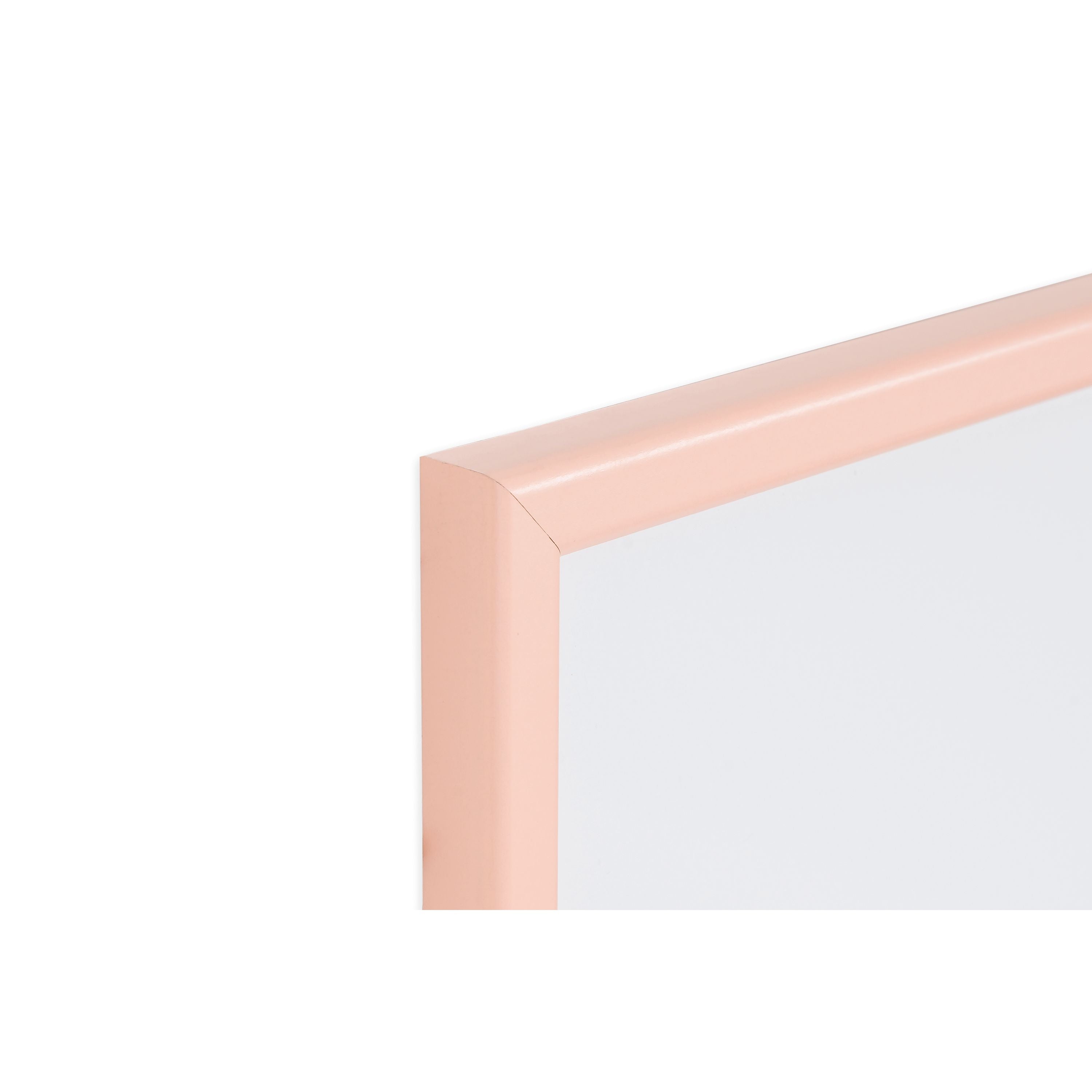Bi-office Pastel Non-magnetic Whiteboard Salmon Frame 60x40cm Mp03001991