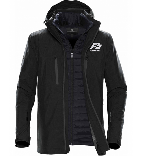 Fergus Barlow Men's Jacket Black/Carbon