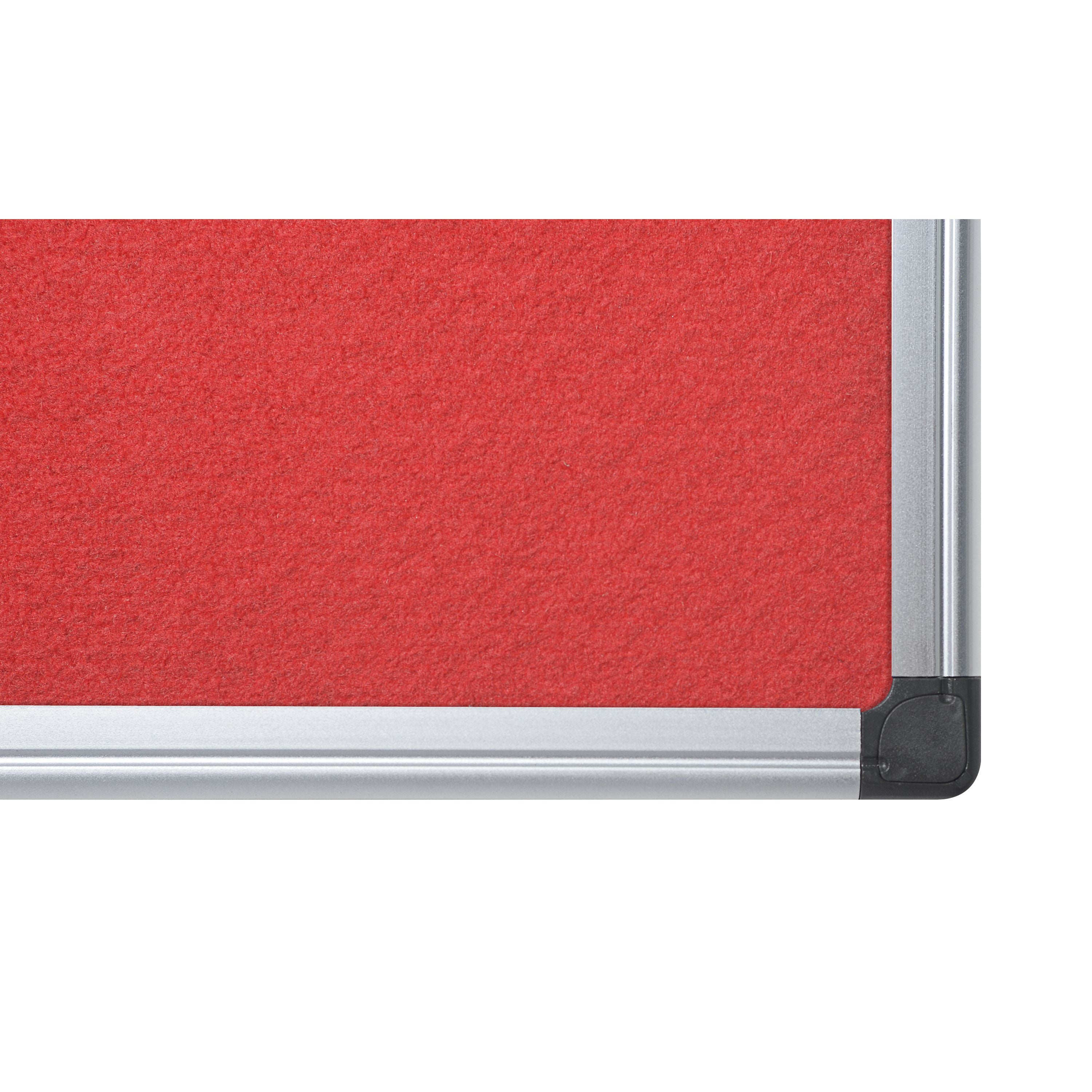Bi-office New Generation A9 Felt Noticeboard 150x120cm Red Fa1246170