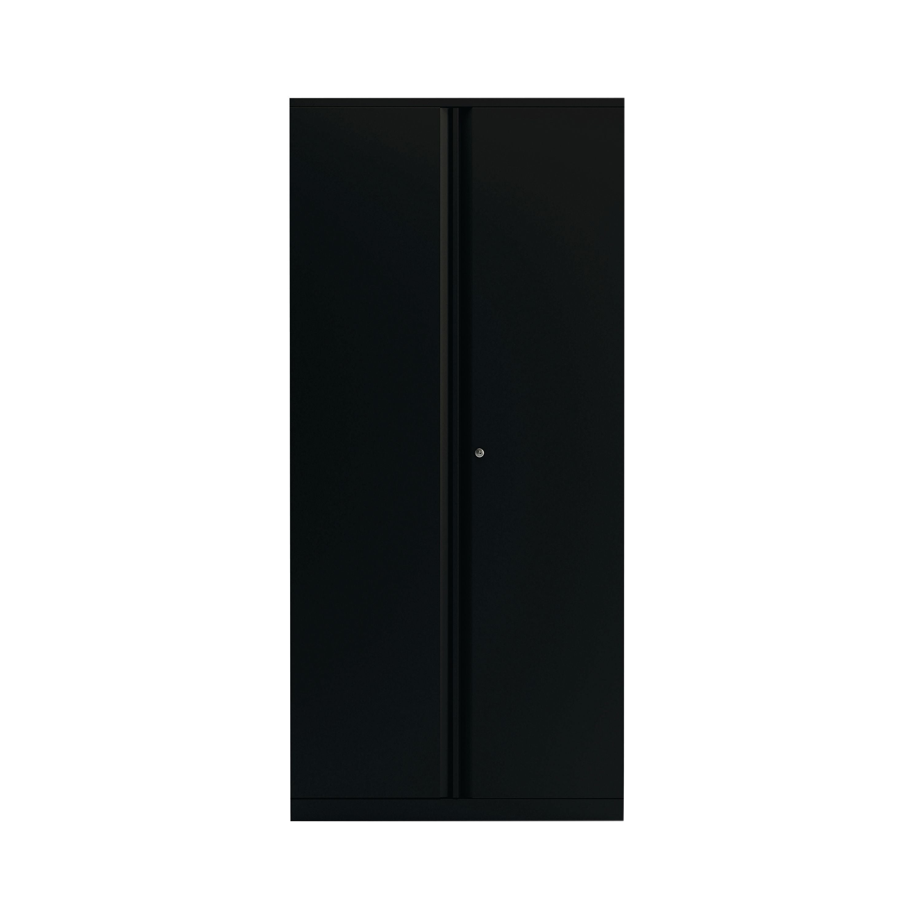 Bisley 2 Door Cupboard Empty 924x410x1970mm Black Kf78717