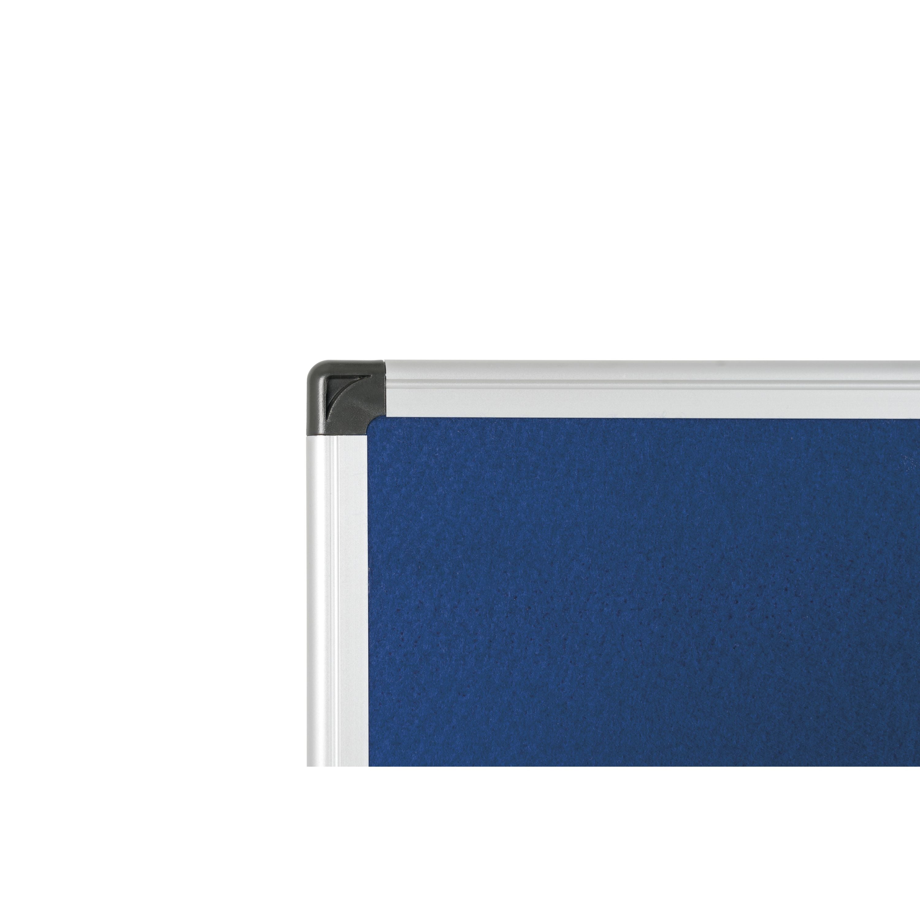 Bi-office Showboard 3 Panelheader Blue Nylon 90x60cm Dsp350111