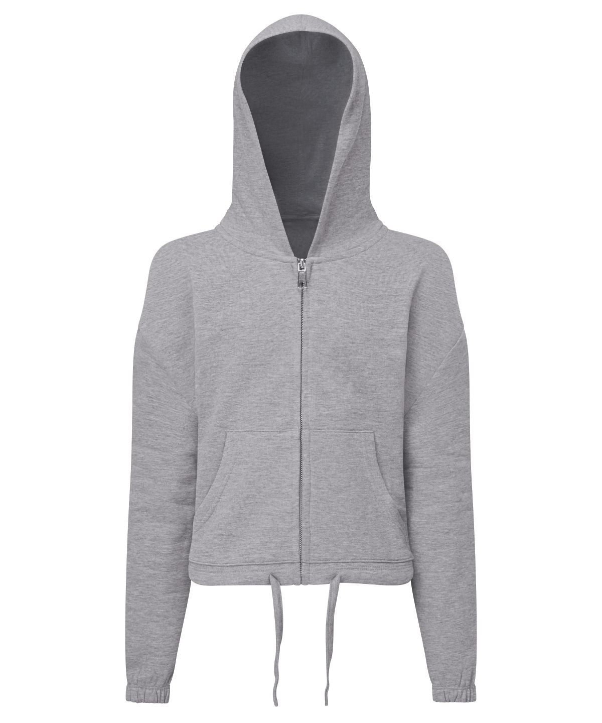 Tri Dri Kids  Recycled Cropped Oversize Full-Zip Hoodie - TR61B