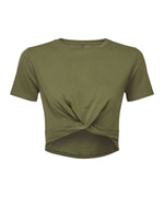 Tri Dri Womens Twist Crop Top - TR068 - thumbnail 8