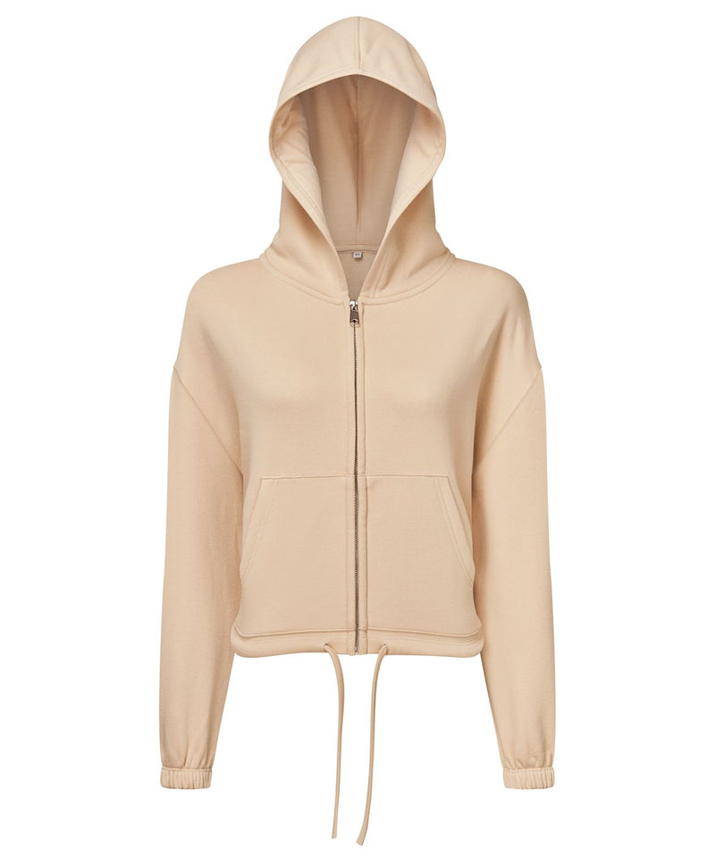 Tri Dri Womens Recycled Drawstring Full-Zip Hoodie - TR601