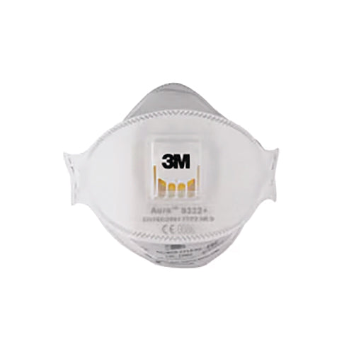 3m Aura Comfort Cool Flow Particulate Respirator Ffp2 Valved X10 (pack Of 12) 9322