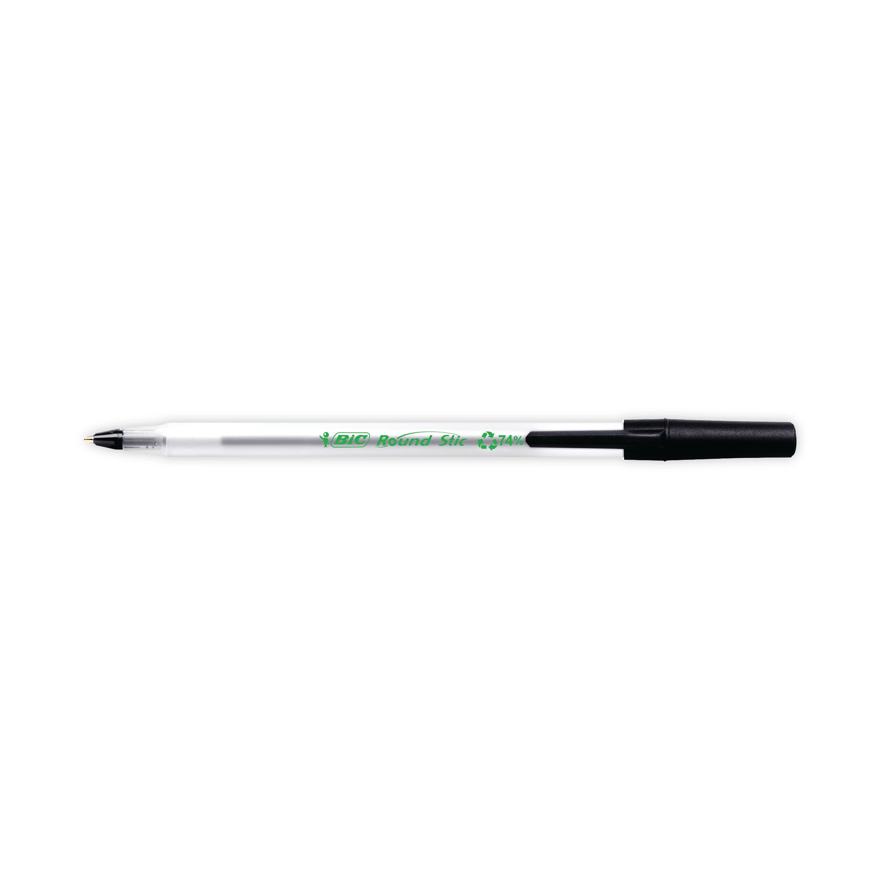 Bic Ecolutions Ballpoint Pen Medium Black - (Pack of 60)