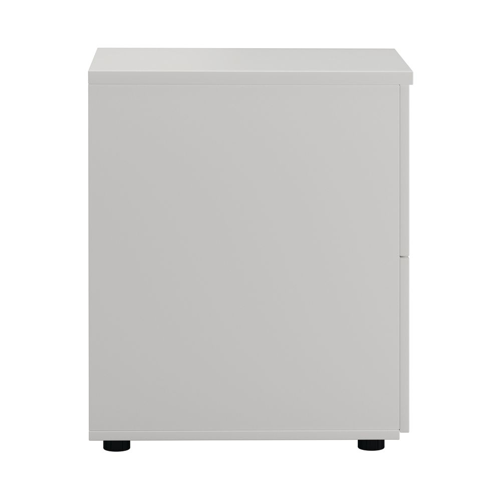 First 2 Drawer Filing Cabinet 464x600x710mm White Kf79919