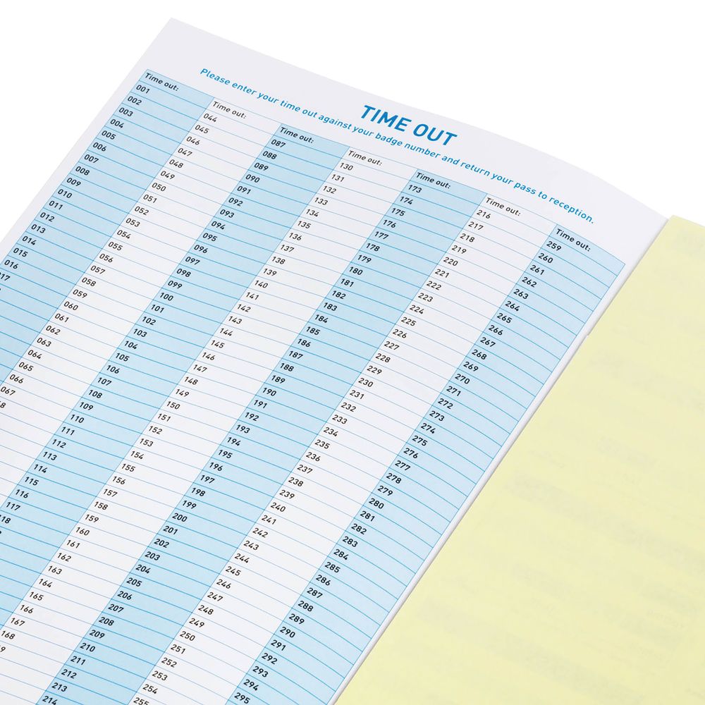 Durable Visitors Book 300 Refill (pack Of 300) 1466/00