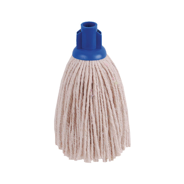 2WORK Py Smooth Socket Mop 12oz Blue – (Pack of 10)