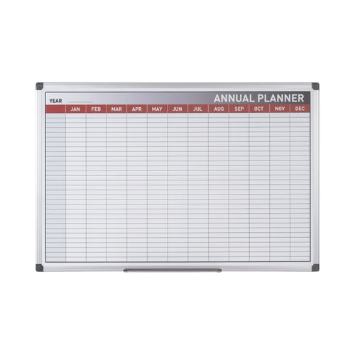 Bi-office Maya Magnetic Annual Planner 90x60cm Ga0337170