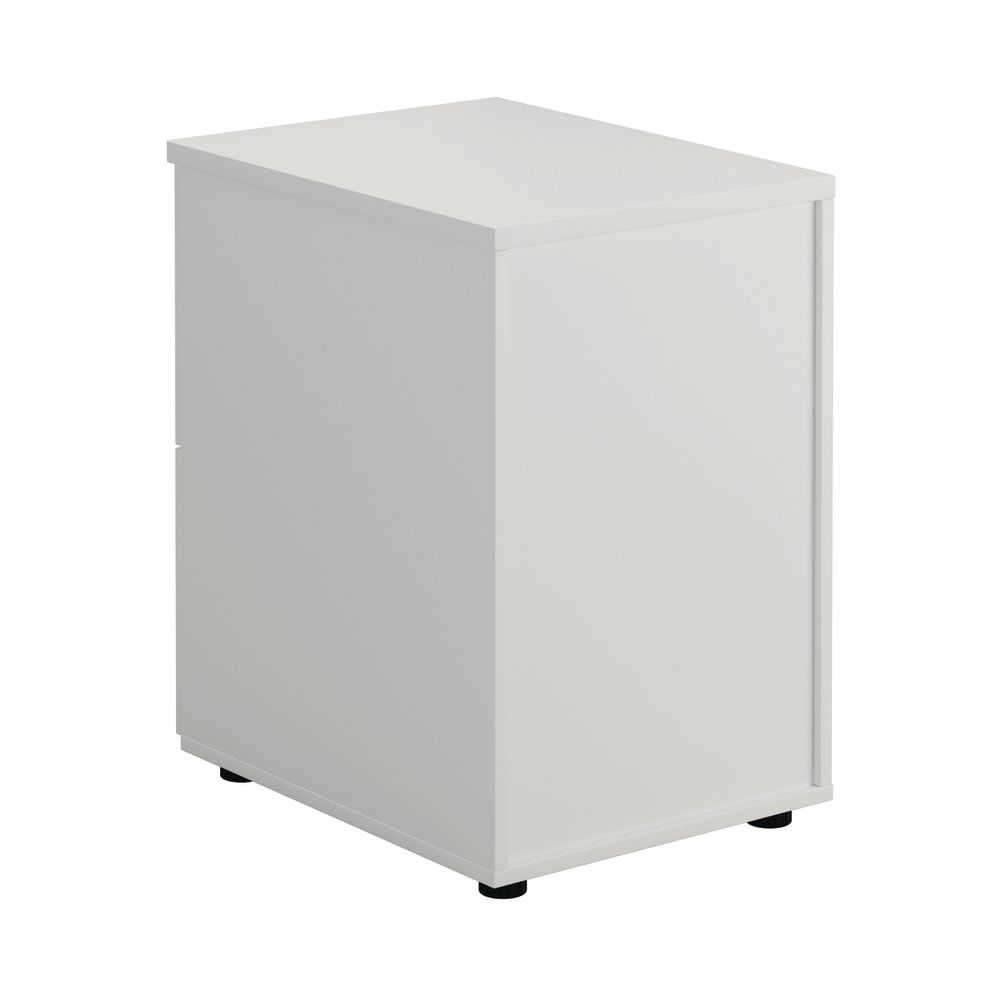 First 2 Drawer Filing Cabinet 464x600x710mm White Kf79919