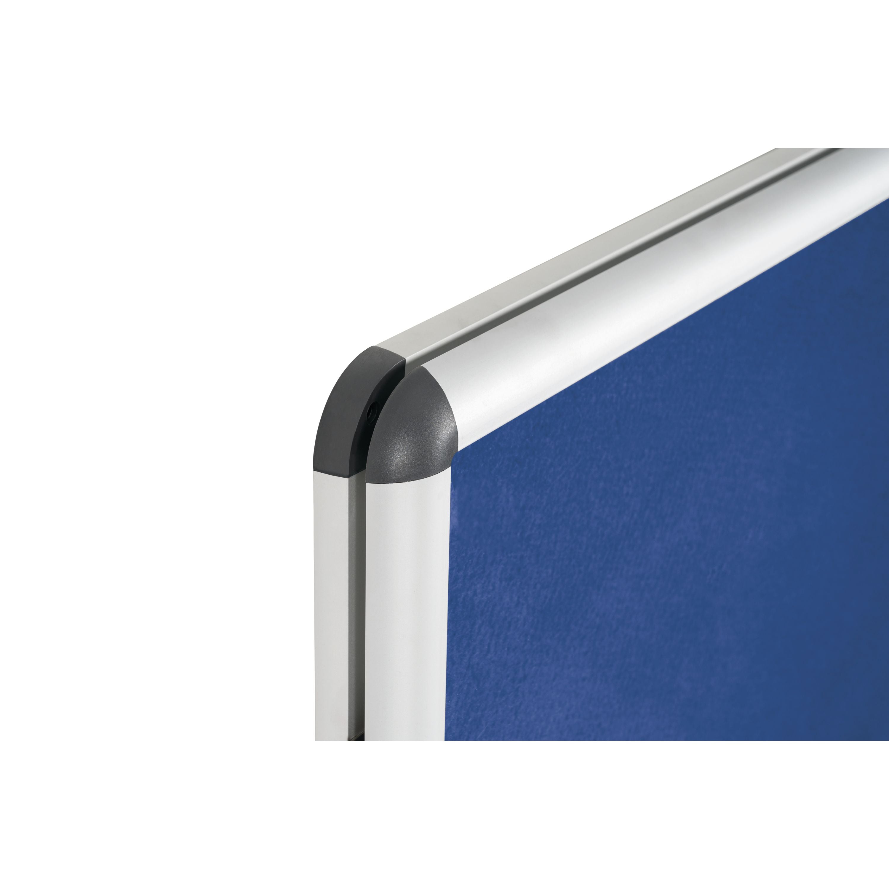Bi-office Enclore Display Case Blue Felt Acrylic Aluminium Frame 28xa4 Vt780107150