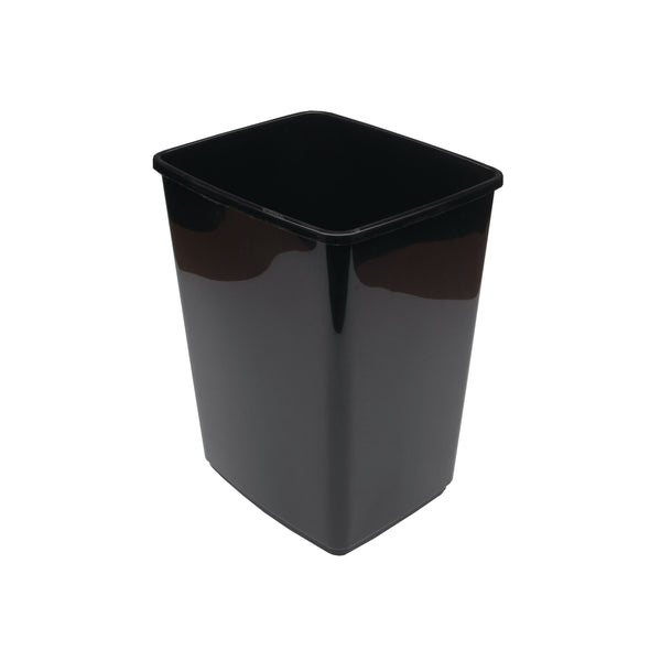 2work Swing Bin Base 10 Litre Black 2w02385