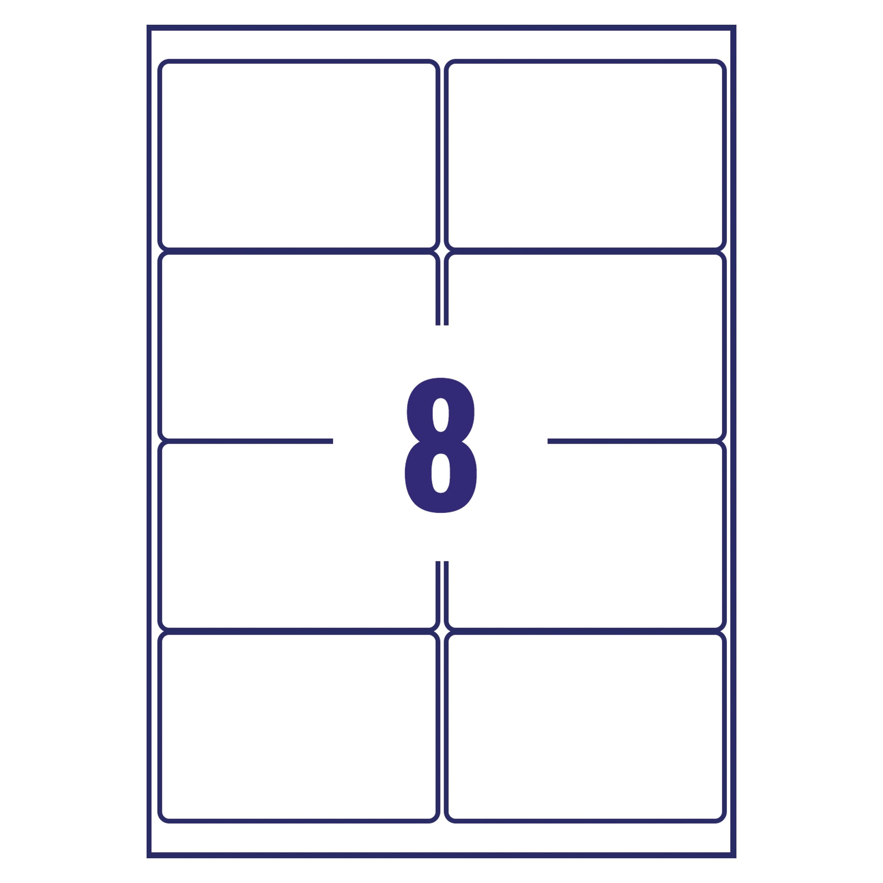 Avery Ultra Resistant Labels 74x105mm – (Pack of 160)