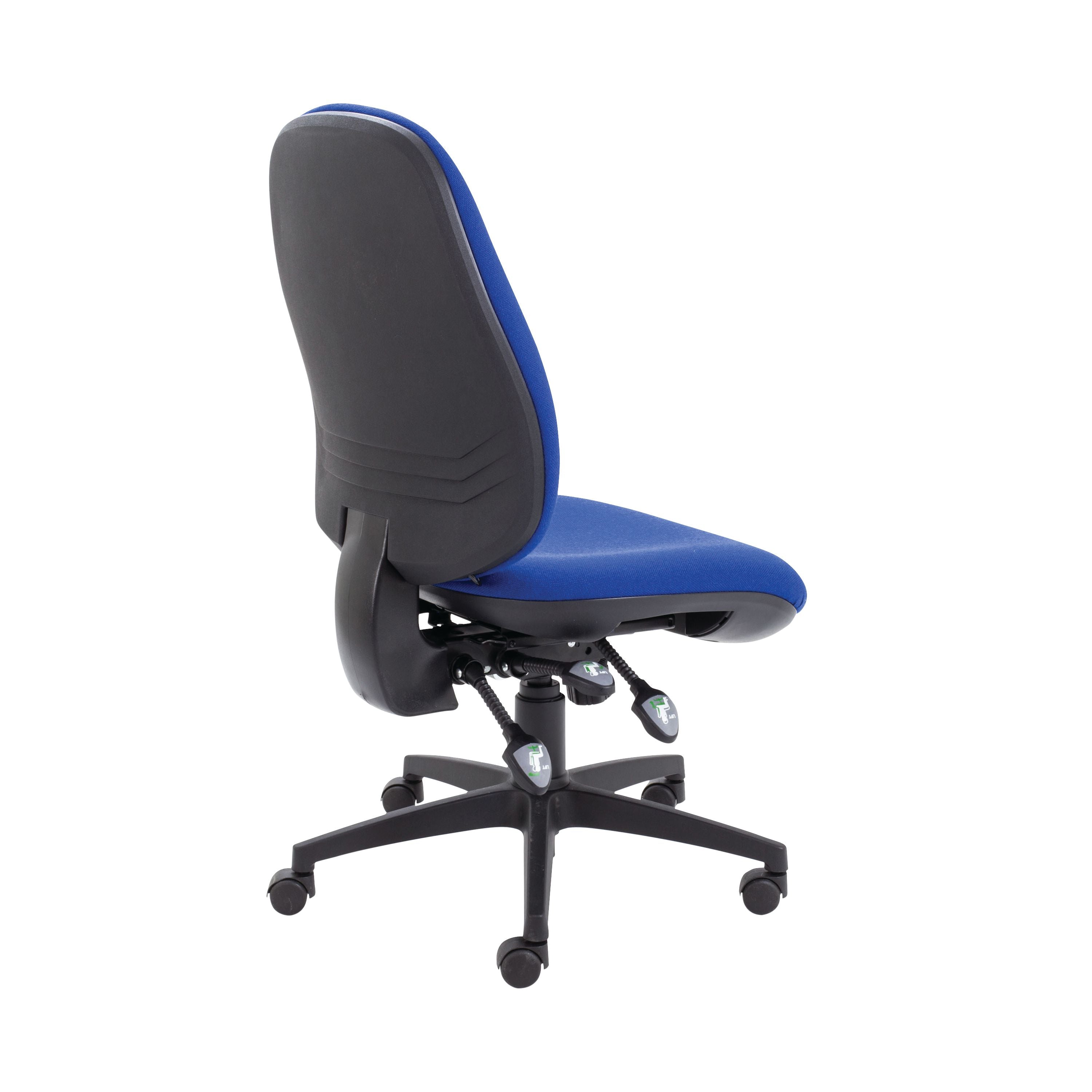 Arista Bentleyhigh Back Ergonomic Task Chair 700x700x1040-1160mm Blue Kf78700