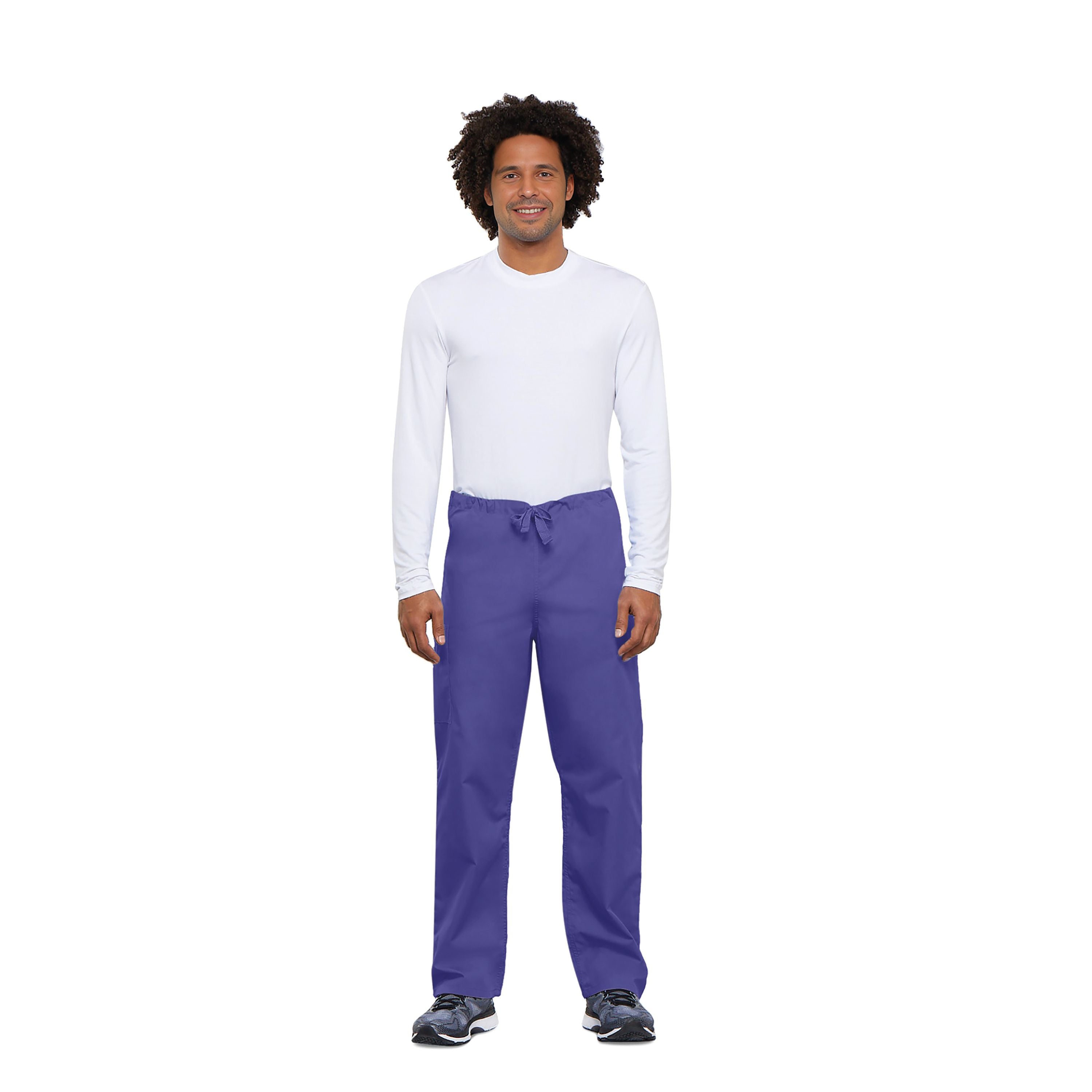 Cherokee Unisex Drawstring Scrub Trousers Grape M Ch4100/grap/m