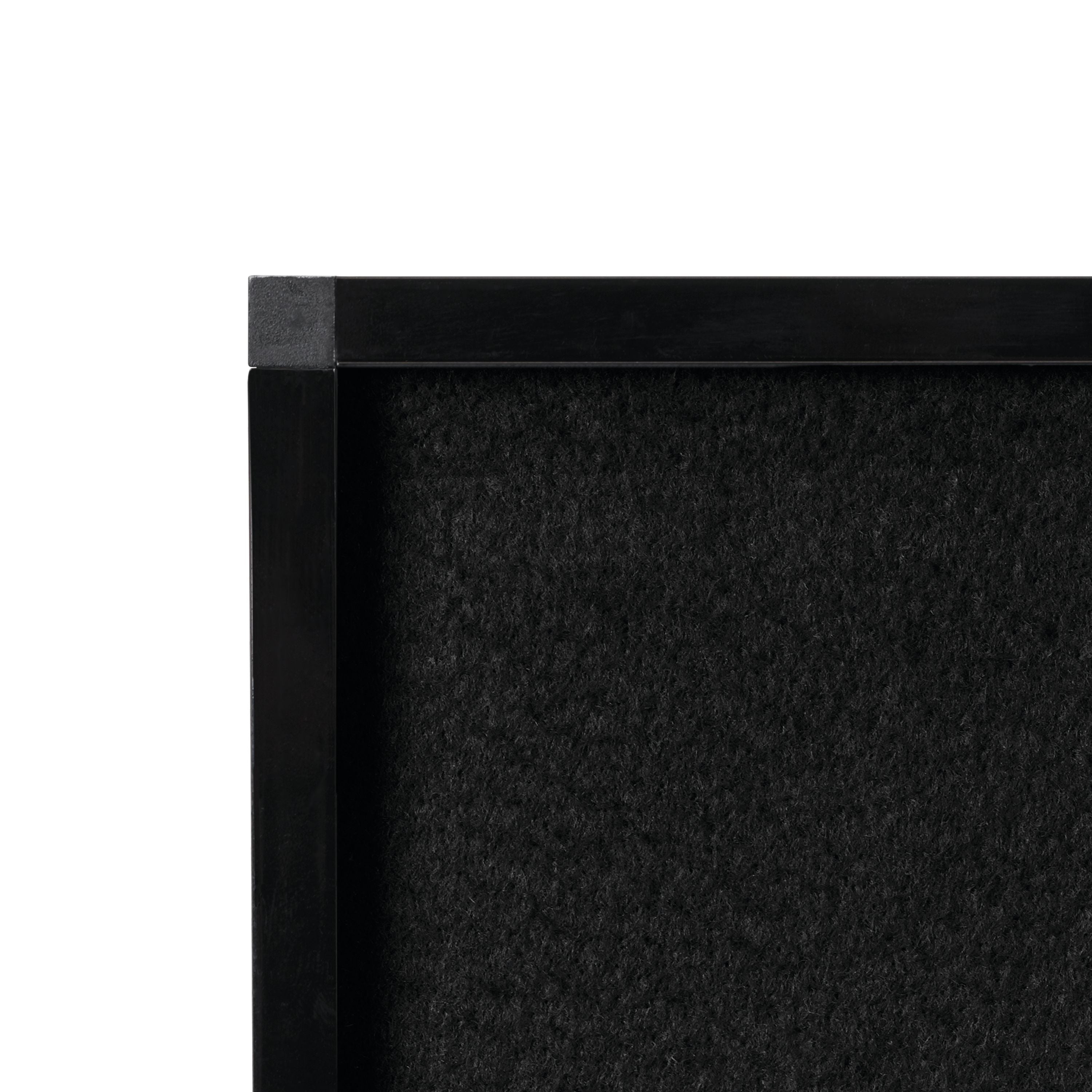 Bi-office New Generation A9 Felt Board Black Surface Black Frame 105x75cm Fa65098315