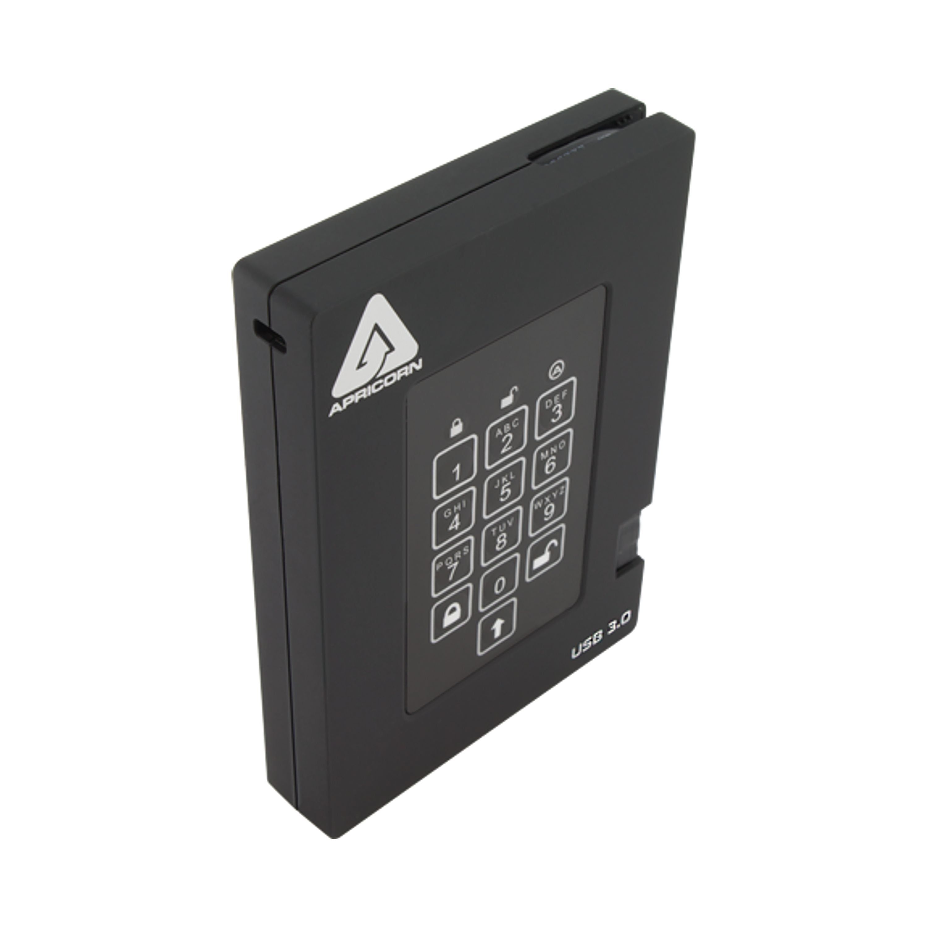 Apricorn Aegis Fortress Ssd Usb 3.0 256gb Black A25-3pl256-s256f