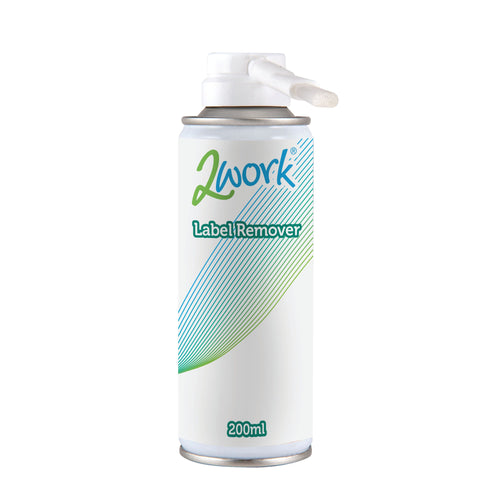 2WORK Label Removing Fluid With Brush – (Pack of 1)