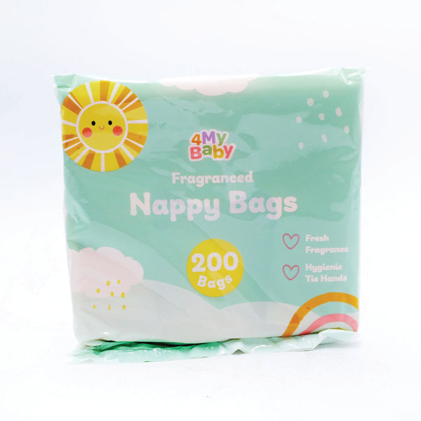 4My Baby Fragranced Nappy Bags  (Pack of 200)