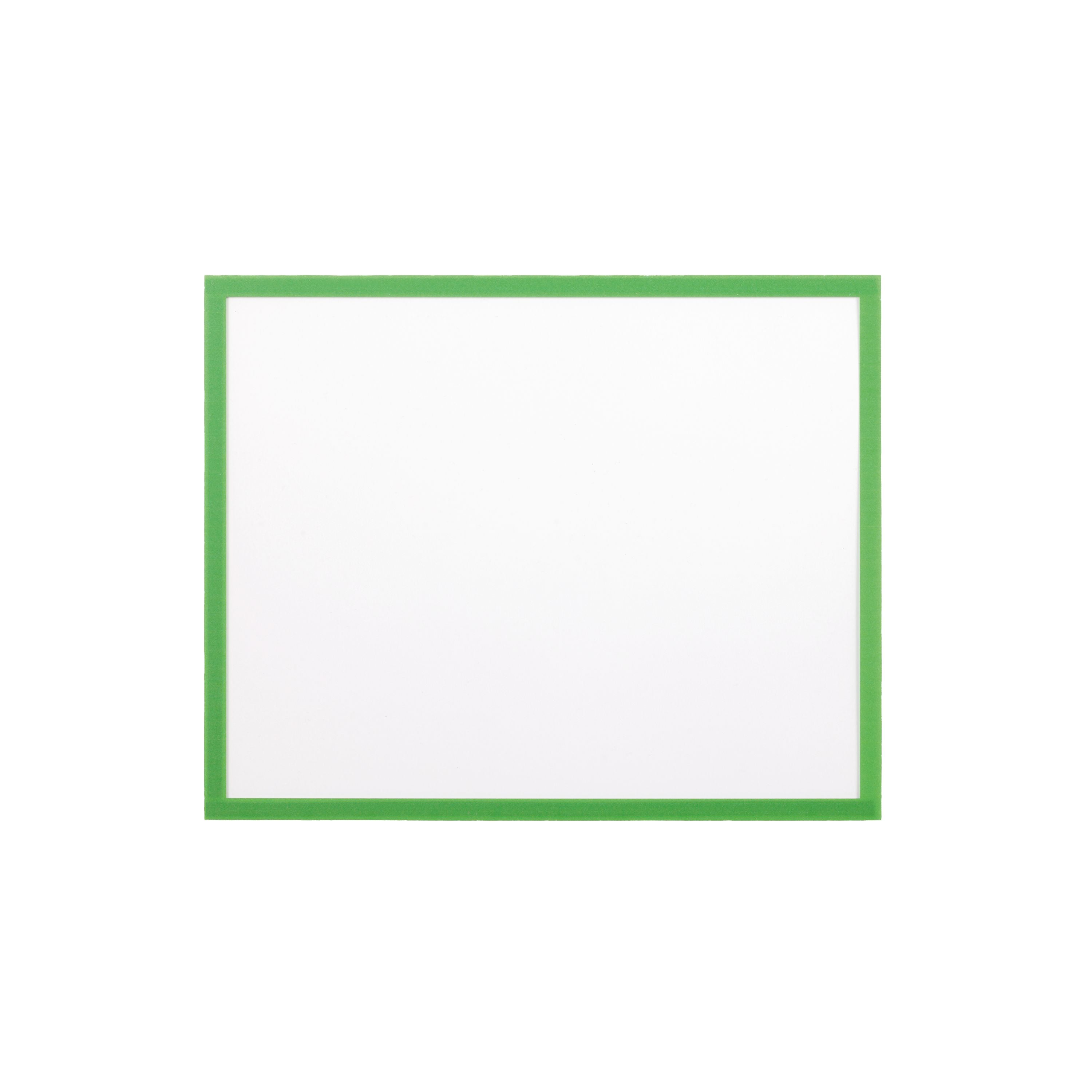 Bi-office Magnetic Document Holder Green A4 – (Pack of 5)