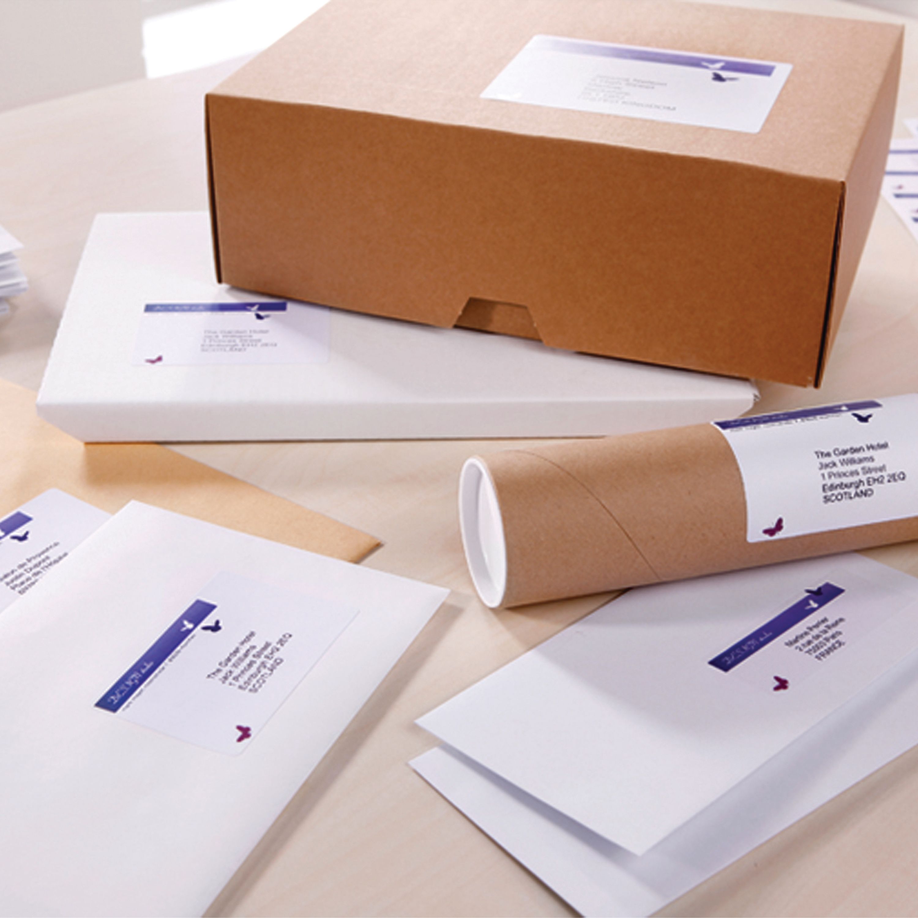 Avery Laser Labels Recycled 8 Per Sheet White Lr7165-100 – (Pack of 800)